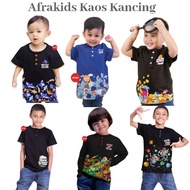 AFRAKIDS Button T-Shirt AF249 AF254 AF256 AF258 AF287 AF269