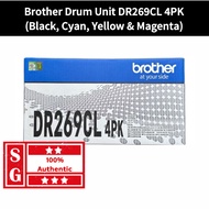 Brother Colour Drum Cartridge DR269CL4PK for HLL3280CDW DCPL3560CDW MFCL3760CDW MFCL8390CDW DR 269 C