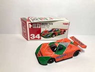 Tomica 34 Mazda 787b 中制紅字