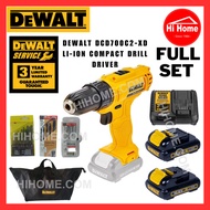 DEWALT 10.8V CORDLESS COMPACT DRILL Driver TOOL DRILL MACHINE Battery Power Mesin Gerudi Lubang DCD7