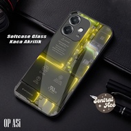 OPPO A5i 2025 Glass Softcase Latest Mobile Phone Case - OPPO A5i 2025 Sentralacc Mobile Phone Protec