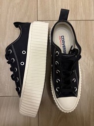 Converse All Star 厚底帆布鞋