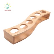 Shot Glass Holder Set-1Oz/30Ml Shot Glass Set Bamboo Shot Glass Holder, 6Pcs Shot Glass Set, Perfect
