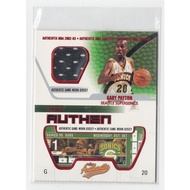 2002-03 Fleer Authentix Jersey Authentix Game of the Week 12 Grant Hill/Gary Payton 2292B3P34S9