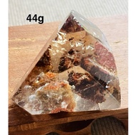 Natural Zambia Smoky Phantom Quartz Block 44g
