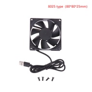 5V Brushless Cooling Fan USB Router Fan Computer Case TV Box Cooling Case 50mm 80mm 90mm 120mm PC DI