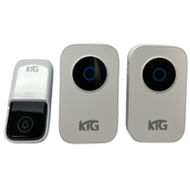 KTG WD12B 200米强力無綫門鈴 | 一按二響 | 4級可調音量 |香港行貨