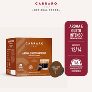 Carraro Aroma e Gusto Intenso Capsule - Dolce Gusto® Compatible (16 Capsules)
