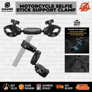 (🔥READYSTOCK🔥) INSTA360 MOTORCYCLE SELFIE STICK SUPPORT CLAMP