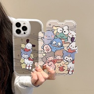 翻盖镜面皮套Note13pro手机壳14插卡civi3女k60k7015Flip mirror leather case Redmi Note13p20241125