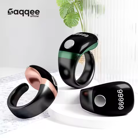 S7 Interchangeable Ring Holder OLED Display Ring Type C Charging Finger Press Ring Multi-Channel Cou
