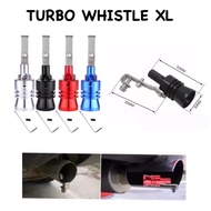 Cp XL UNIVERSAL ALUMINUM TURBO SOUND WHISTLE MUFFLER EXHAUST PIPE (GOOD QUALITY)