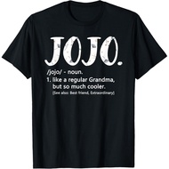 Men's cotton T-shirt Jojo Shirts for Women Mothers Day idea Cute Grandma Jojo T-Shirt