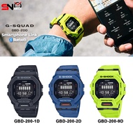 Casio G - Shock GBD-200 G-SQUAD Series Bluetooth Digital Resin Band Men Sports Watch Jam Tangan Lelaki