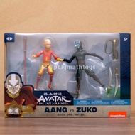 McFarlane Toys Avatar Last Airbender Aang vs Zuko Blue Spirit
