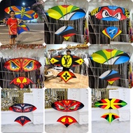 Assembled kite 2m & mini Vip - 3d heat printing - free flashing light