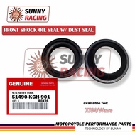 ♞️FRONT SHOCK SEAL OIL SEAL+ DUST SEAL FOR HONDA BEAT,CLICK,SCOOPY,WAVE,XRM