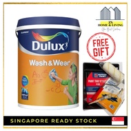 Dulux ICI Wash & Wear Washable Paint Low Odour Paint Easywash