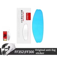 Motorcycle Helmet Visor Film Anti Fog for LS2 FF300 FF358 FF396 FF352 FF802 Lens Anti Fog Film Motor