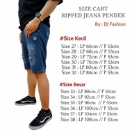 Free GIFT RIPPED SHORT JEANS BY DJ