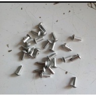 M3x10 aluminum rivets, 50 pcs