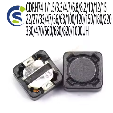 5pcs RH74 Power Inductor CDRH74 1/1.5/3.3/4.7/6.8/8.2/10/12/15/22/27/33/47/56/68/100/120/150/180/220