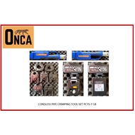 ONCA Cordless Pipe Crimping Tool Set PCTS-7-18