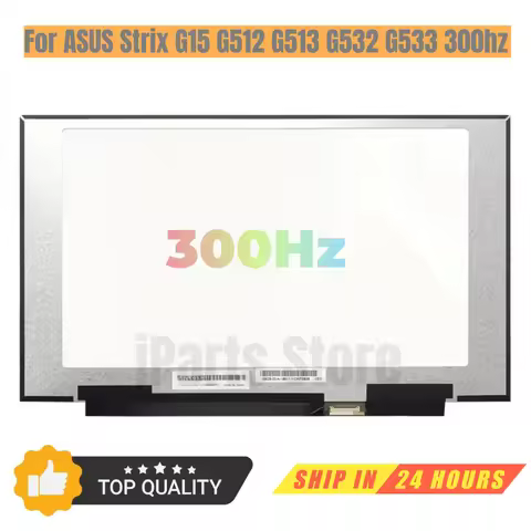 iParts Replacement New Display for ASUS ROG Strix G15 G512 G513 G513QY G513QY G532 G533 15.6 Inch 30