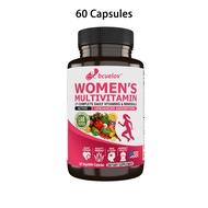 Womens Multivitamin Multimineral Supplement - Vitamin A C E D K B1 B2 B3 B5 B6 B12 Magnesium Biotin 