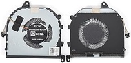 Replacement CPU+GPU Cooling Fan Compatible with Dell XPS 15 9570 7590 Laptop, Precision 5530 Series 