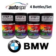 BMW Color - AUTOSPA Touch Up Paint for BMW X1, X3, X5, X6, 1series, 3series, 5series, 7series - ( 4 