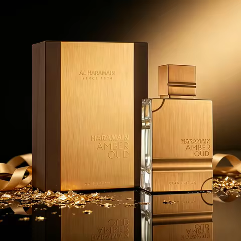 Al Haramain Amber Oud Gold Edition Eau De Parfum Spray for Unisex – Warm Amber, Sweet Vanilla & Oud