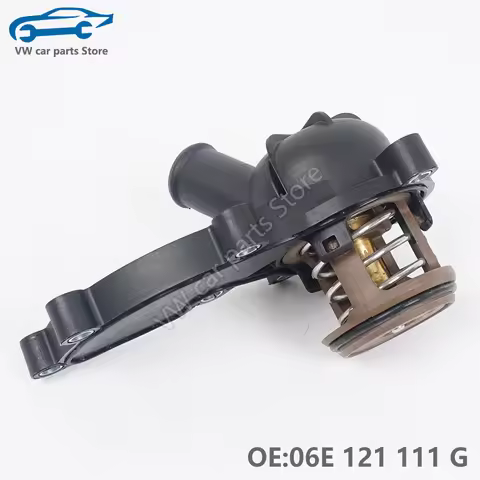 06E121111G NEW Engine Coolant Thermostat Assembly Housing 2.4 2.8 Displacement For Audi A4 A6 A8 Qua