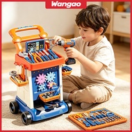 Children's Toolbox Stroller Educational Toy Simulated Plastic Repair Tool Toy for Kids Boy