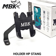 HOLDER HP BREKET bracket SPION MOTOR CNC IMPORT besi UNIVERSAL UNTUK motor honda yamaha suzuki kawas