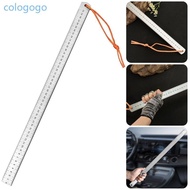 COLO Car Mounted Defense Ruler Measurement Tool Straight Edges Measuring Tool