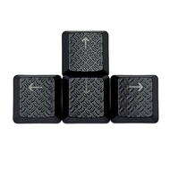 4pcs Gaming Keycaps Durable ABS Keycap OEM Profile Non-slip Cover Translucent for Key Cap for  G913 