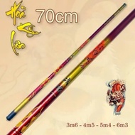 Hoa Ky Lan 5H hand fishing rod, 70cm collapsible version, needs to load 1 to 8kg fish, all sizes 3m6