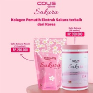 COLIS BEAUTY SAKURA COLLAGEN PEMBERSIH PEMUTIH KULIT ALAMI ORIGINAL