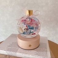 浮游花夜燈/畢業花禮/浮游花/乾燥花/永生花/附包裝/可充電