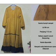 9 year old prelove festive girls' gamis dress