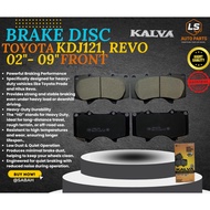 BRAKE DISC TOYOTA KDJ121, REVO FRONT D2228-HEAVY DUTY