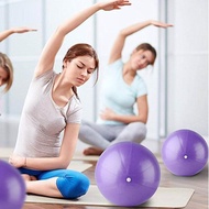 sg stock 23cm mini yoga ball exercise gym fitness pilates balance gym Mini Yoga Ball Fitness Straw PVC Yoga Massage Ball