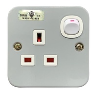 Metal Clad Switch Socket 13A (1-GANG/2-GANG)