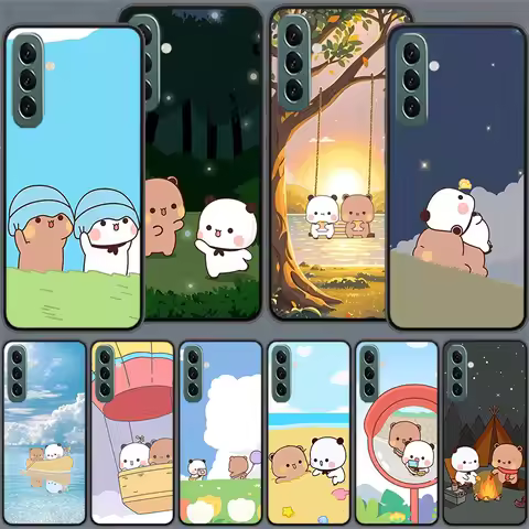 Cute BuBu DuDu Phone Case Samsung A16 A26 A36 A56 Galaxy A02S A03S A12 A52S A13 A23 A33 A53 A22 A32 