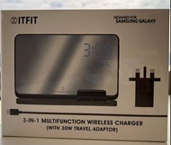 Samsung Z20209 ITFIT 三合一多功能無線充電板 (包括30W旅行充電器)