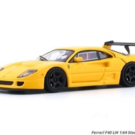 STANCE HUNTERS FERRARI F40 YELLOW DIECAST SCALE 64