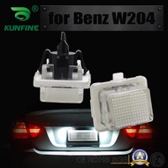 2pcs Car LED Number License Plate Light LED License Lamp for Benz W204 facelift  W205 W216 W218 W212