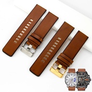 Watch Accessories Adapt to DZ4318 DZ7395 DZ1657 DZ7936 Cowhide Strap Retro Cowhide Watch Strap