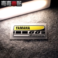 YAMAHA commemorative logo RSZ100 YZF XMAX155 XMAX300 NMAX155 TMAX560 R1 R3 R6 MT-03 MT-07 motorcycle reflective sticker fuel tank decoration sticker
